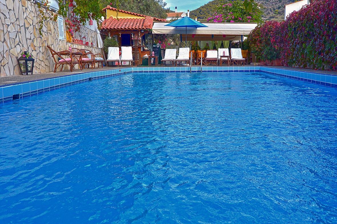 Villa Dolphins Poros Town Exterior foto